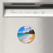 Tropisches Strandparadies, Hawaii Magnet (In Situ (Geschirrspüler))