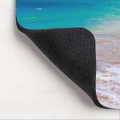 Tropisches Strandparadies, Hawaii Mousepad (Ecke)