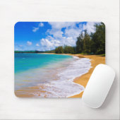 Tropisches Strandparadies, Hawaii Mousepad (Mit Mouse)