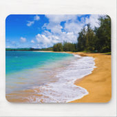 Tropisches Strandparadies, Hawaii Mousepad (Vorne)