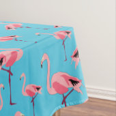 Tropisches Summer Pink Flamingo Pattern Party Tischdecke (Beispiel)