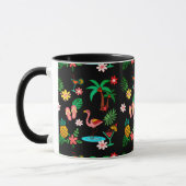 Tropisches 🍍 🌴 🦩 tasse (Links)