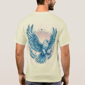 Tropisches Tattoo Paradise T-Shirt (Rückseite)