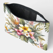 Tropisches Thema botanische Natur Accessoire Beute Zubehörtasche (Offen)