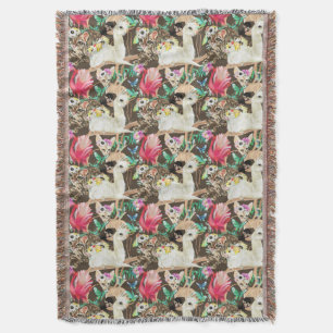 Tropisches Tiermuster Decke