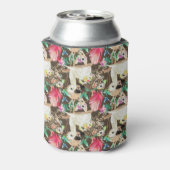 Tropisches Tiermuster Dosenkühler (Kanne Rückseite)