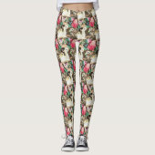 Tropisches Tiermuster Leggings (Vorderseite)