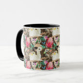 Tropisches Tiermuster Tasse (Vorderseite Links)