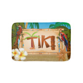 Tropisches Tiki-Design Badematte (Vorderseite)