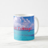 Tropisches Tobago Karibisches Meer Kaffeetasse (VorderseiteRechts)