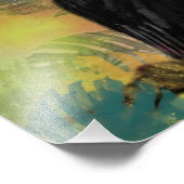 Tropisches Toco Toucan Bird Foto Print - Malerei (Ecke)