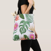 Tropisches Totbeutel für Monogramm Tasche (Von Nahem)