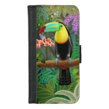 Tropisches Toucan in Dschungel iPhone 8/7