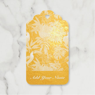 Tropisches Toucan-Muster Geschenkanhänger