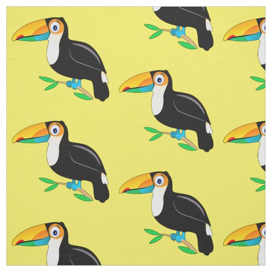 Tropisches Toucan Stoff (Muster)