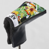 Tropisches Toucans und exotisches modernes mit Golf Headcover (3/4 Vorderseite)