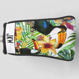 Tropisches Toucans und exotisches modernes mit Golf Headcover
