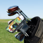 Tropisches Toucans und exotisches modernes mit Golf Headcover (In Situ)