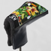 Tropisches Toucans und exotisches modernes mit Golf Headcover (3/4 Vorderseite)