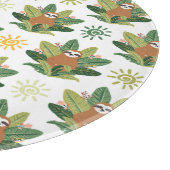 Tropisches Trägheits-Muster Schneidebrett (Ecke)