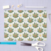 Tropisches Trägheits-Muster Seidenpapier (Handwerk)