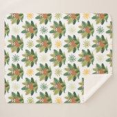 Tropisches Trägheits-Muster Sherpadecke (Vorderseite (Horizontal))