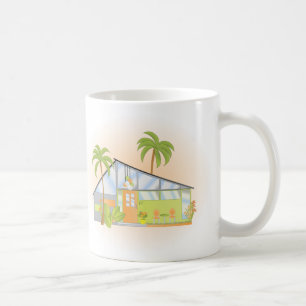 Tropisches Traumhaus Kaffeetasse