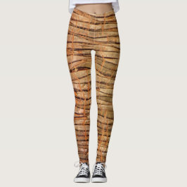 Tropisches Treppenbark-Foto Leggings