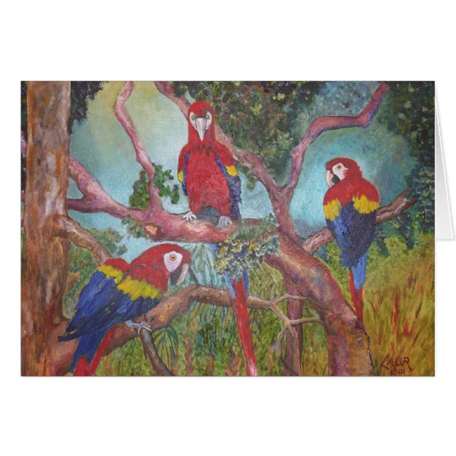 Tropisches Trio (Vorderseite (Horizontal))