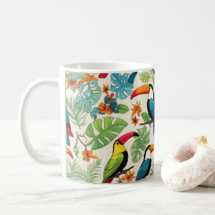 Tropisches Tukane-Kronendach Kaffeetasse