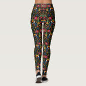 Tropisches Tukane-Muster Leggings (Rückseite)