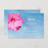 Tropisches UAWG (Aquarell) RSVP Karte (Vorne/Hinten)