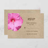 Tropisches UAWG (Strand und Sand) RSVP Karte (Vorne/Hinten)