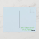 Tropisches Unterwasser-Ökosystem Postkarte (Rückseite)