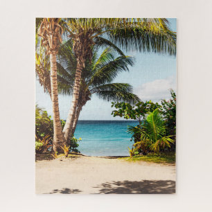 Tropisches Urlaubs-Puzzle Puzzle
