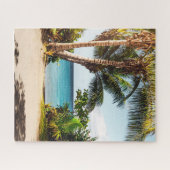 Tropisches Urlaubs-Puzzle Puzzle (Horizontal)
