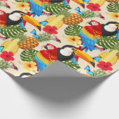 Tropisches Verpackungspapier Geschenkpapier (Ecke)