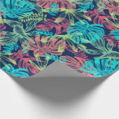 Tropisches Verpackungspapier Geschenkpapier (Ecke)