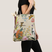 Tropisches Vintages Blumenband Tasche (Von Nahem)