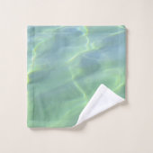 Tropisches Wasser Badhandtuch Set (Waschlappen)