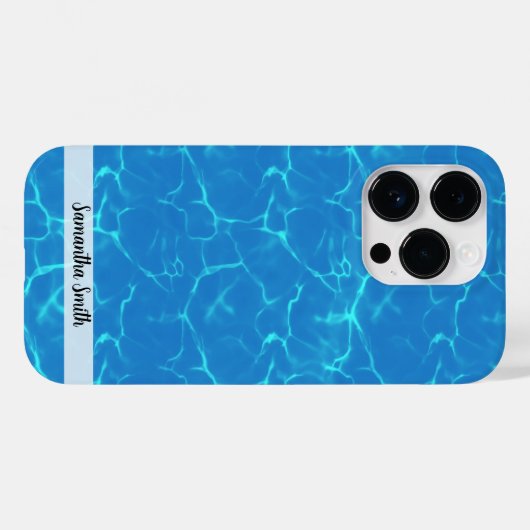 Tropisches Wasser Case-Mate iPhone Hülle (Rückseite (Horizontal))