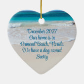 Tropisches Wasser Neue Familie Neugezogene Ornamen Keramik Ornament (Hinten)