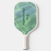 Tropisches Wasser Pickleball Schläger (Rückseite)