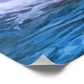 Tropisches Wasser Poster (Ecke)