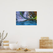 Tropisches Wasser Poster (Küche)