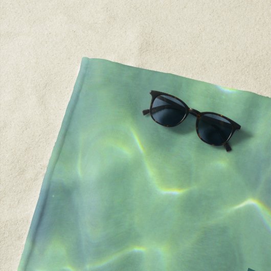 Tropisches Wasser Strandtuch (Beispiel)
