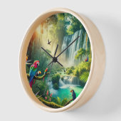 Tropisches Wasser Uhr (Winkel)