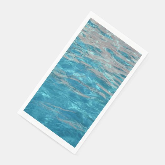 Tropisches Wasser Wasser Serviette (Ecke)