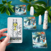 Tropisches Wasserfall Shaman Dreamcatcher Tarot Ca Spielkarten (InSitu)