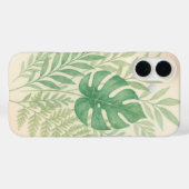 Tropisches Wasserfarben-Botanik  Case-Mate iPhone Hülle (Rückseite (Horizontal))